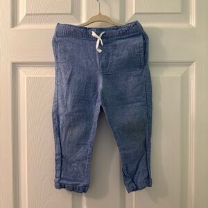 Janie and Jack Linen Pants